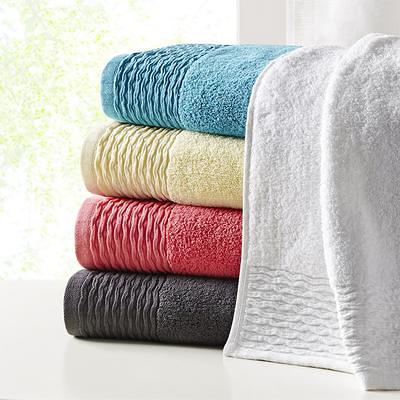 Splendor 1000gsm 100% Cotton 6 Piece Towel Set - Grey - Madison Park Signature