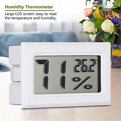 2Pcs 5 Indoo/Outdoor Thermometer Hygrometer Temperature Humidity Monitor  White - Yahoo Shopping