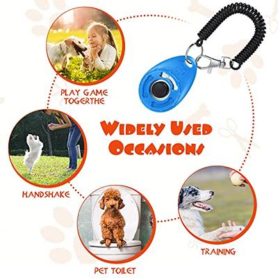 Dog Training Clicker& Whistle Pet Puppy Positive Reinforcement Training Tool