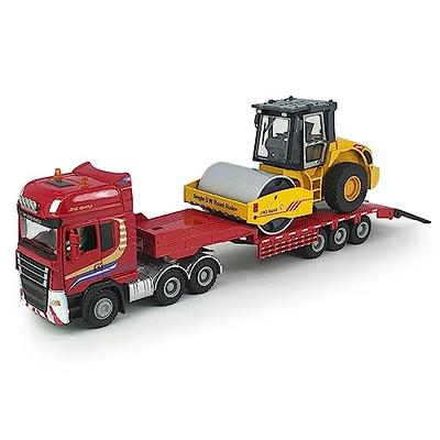 Crane Toy Construction Toy Truck, Diecast Construction Vehicles for Kids  Sandbox Car Toy for Boy, Birthday Gift for Age 3 and Up Children Kids  Toddler