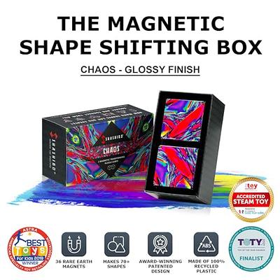  SHASHIBO Shape Shifting Box - Award-Winning, Patented Fidget  Cube w/ 36 Rare Earth Magnets - Transforms Into Over 70 Shapes, Download  Fun in Motion Toys Mobile App (Original Series - Spaced