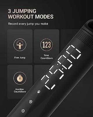  Jump Rope, RENPHO Smart Jump Rope with Counter, Fitness Skipping  Rope with APP Data Analysis, Workout Jump Ropes for Home Gym, Crossfit, Jumping  Rope for Exercise for Men, Women, Kids