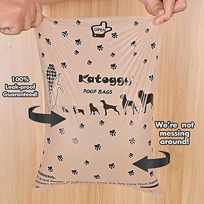 Katoggy Dog Poop Bags, 20 Rolls, 300 Counts, 9 x 13 Inch Dog Poop Bag Rolls  with Dispenser, Extra Thick, Leak Proof, Lavender Scented Poop Bags for  Dogs and Cats - Yahoo Shopping