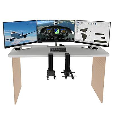 Hikig 2 Set The Desk Mount for The Flight Sim Game Joystick