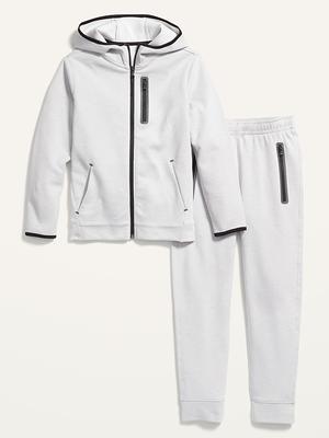 Dynamic Fleece Hoodie & Jogger Sweatpants Set for Boys - Yahoo Shopping