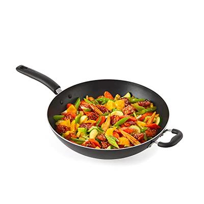 T-fal Ultimate Hard Anodized Nonstick Fry Pan 12 Inch Scratch Resistent  Pots and Pans, Dishwasher Safe Grey - Yahoo Shopping