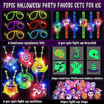  M.best 6pcs LED Light Up Bracelets, Glow in The Dark