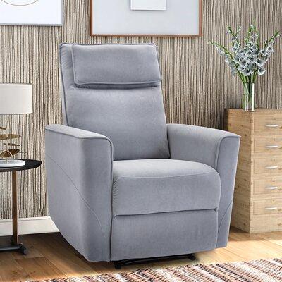 Latitude Run® Swivel Rocker Recliner Chair for Living Room with