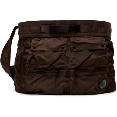 C.p. Company Brown Nylon B Messenger Bag Yahoo Shopping