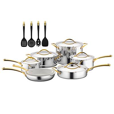 Magma Products, A10-366-2 Gourmet Nesting Stainless Steel Cookware