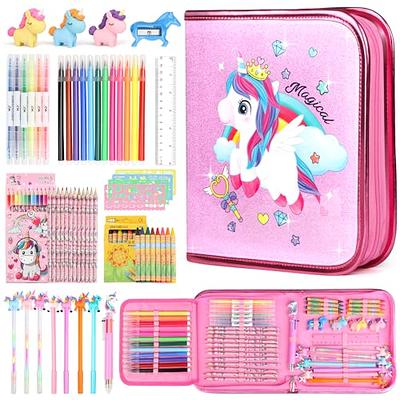 Art Supplies 131 Piece Deluxe Art Set With Wood Case, Art Pencils and  Pastels Coloring for Drawing or Painting, Beginner Gift Art Supplies 