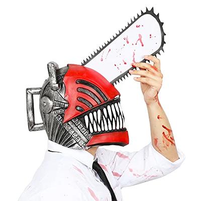 Chainsaw Man Mask Denji Pochita Props Helmet Headgear Demon Killer Costume  Latex Denji Mask For Halloween Party Cosplay Costume Chainsaw Man Merch