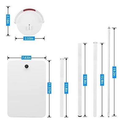 Baby Monitor Stand For Hellobaby Hb65/hb66/hb248, Anmeate Baby Monitor  Camera, Multifunctional Swivel Stand, No Tools Or Wall Damage.