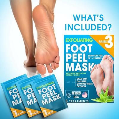 Foot Peel Mask - Exfoliator Peel Off Calluses Dead Skin Callus