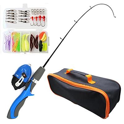 PROBEROS Kids Fishing Pole - Portable Telescopic Fishing Rod and Reel Combo  Kit - Spincast Fishing Reel Casting Rods with Lures Lines Tackle Box and Bag  for Boys Girls Youth Fishing - Yahoo Shopping