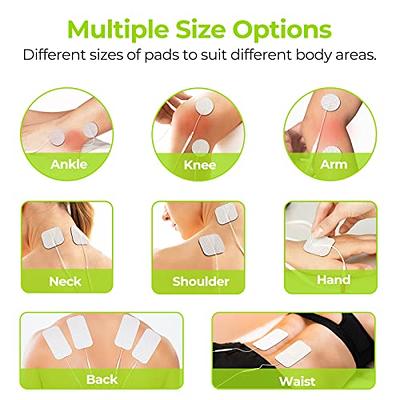 Tens Unit Replacement Pads, Latex Free Electrodes Compatible With