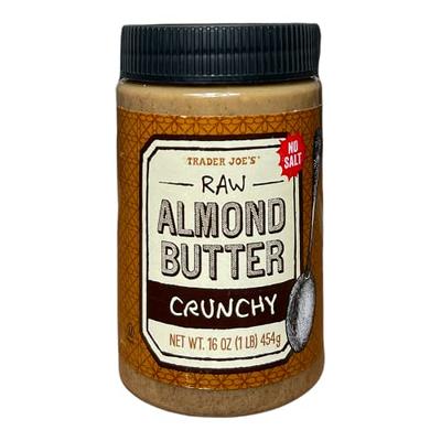 Raw Almond Butter Creamy No Salt