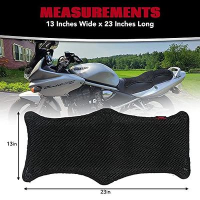 Long 3D Mesh Motorcycle Seat Cushion