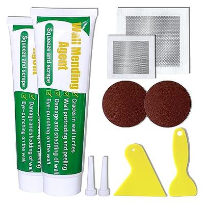Laviay Wall Patch Repair Kit - Spackle Wall Repair Kit with Squeegee and  Sandpaper, Effortlessly Drywall Repair Kit for Wall Holes Cracks Nail Holes