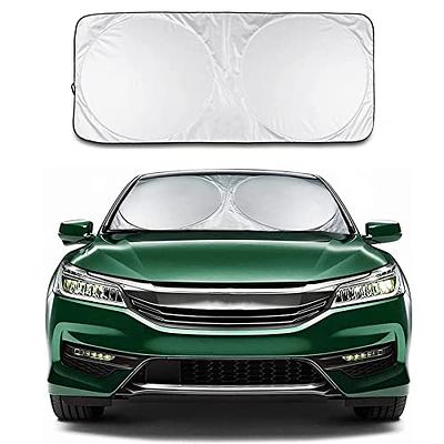 Fanmats NFL Windshield Sun Auto Shade, Sun Shield Sun Visor Accordion  tri-fold for Storage 59 x 29.5, Colorful Team Design