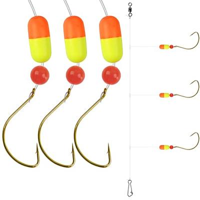 Dovesun 10PCS Pompano Rigs for Surf Fishing Pompano Floats Pre  Rigged-Pompano Rigs Fishing Rigs Shape B-Propeller-Wide Gap Hook*10PCS -  Yahoo Shopping