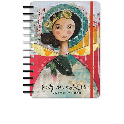 Kelly Rae Roberts 2024 Weekly Planner: You Are Ready, Travel-Size 12-Month  Calendar, Compact 5 x 7
