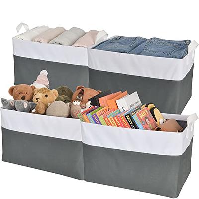 Storage Bins for Shelves with Metal Frame, Storage Baskets for Organizing,  Closet Organizers and Storage, Large Basket Holds Up to 40 Pounds and  Assembles in 5 Seconds 3-Pack - Yahoo Shopping