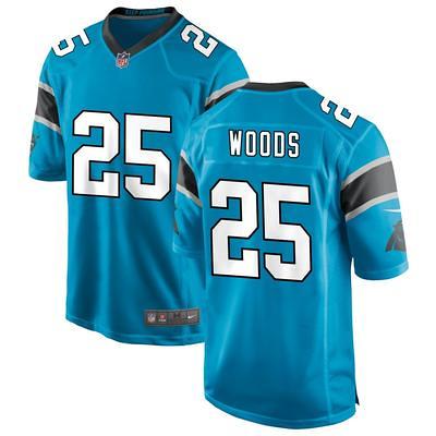 Men's Nike Jacob Eason Black Carolina Panthers Game Player Jersey in 2023