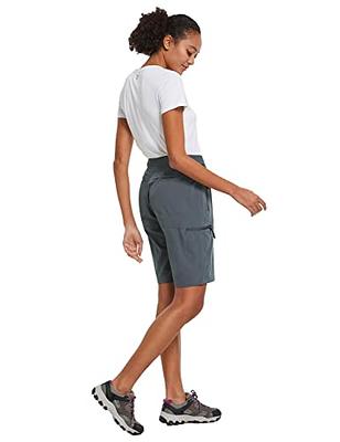 BALEAF Women's 10 Inch Quick Dry Stretch Hiking Bermuda Cargo Shorts with  Zippered Pockets UPF 50+ for Camping, Travel Dark Grey Size XL - Yahoo  Shopping