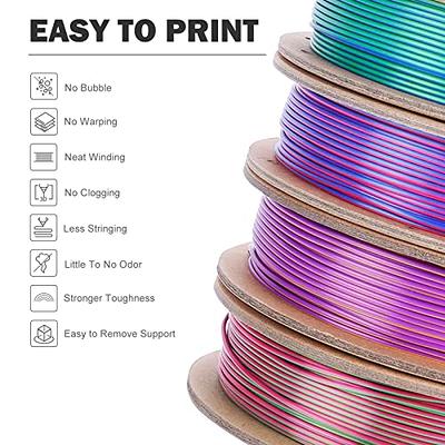 ERYONE Dual Color Matte PLA Filament Blue and Yellow