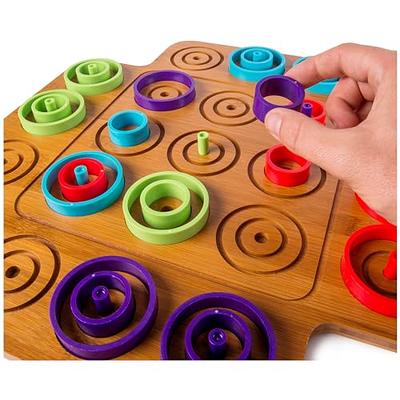 Funsparks Quaggle Stacking Balance Game - Wood Blocks - Premium Suspend  Game - STEM Toy, 2 to 12 Players for Kids, Adults, Family