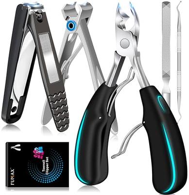 FUMAX Nail Clippers for Seniors, 360 Degree Rotary Toenail Clippers, Large Toe  Nail Clippers with Nail File, Heavy Duty Long Handle Fingernail Clippers  for Men - Yahoo Shopping