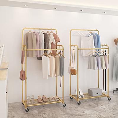  Simple Trending Double Rod Clothing Garment Rack