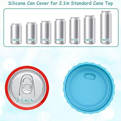 6Pcs Soda Can Lids Soda Beverage Beer Saver Easy To Clean Can