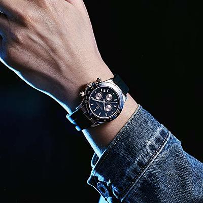 Pagani Design Mens Sapphire Glass Chronograph Stainless Steel Waterproof  Luminous Watch Japanese Movement Men Quartz Watch Watch for Men