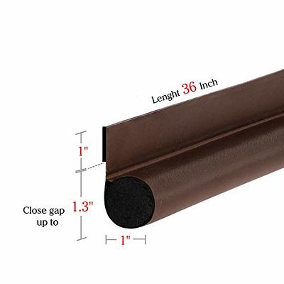 16.5t Weather Stripping Brush for Sliding Windows/Doors Frame Side,Pile  Self Adhesive Weatherstrip Seal Strip Sealer Draft Stoppers Stronger  Adhesive(16.5ft 0.35''Wide x 0.35''Thick, Gray) - Yahoo Shopping