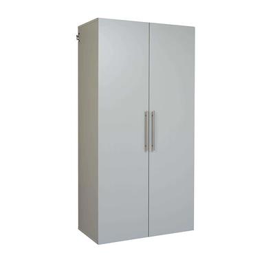 Prepac HangUps White Engineered Wood 18 Narrow Garage Storage Cabinet