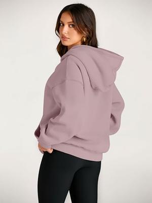 EFAN Womens Trendy Clothes Oversized Sweatshirts Loose Fit Hoodies Long  Sleeve Shirts Fleece Pullover Sweaters With Pockets Fall Fashion Clothes  Winter Outfits Y2k Teen Girls Clothing Darkpink - Yahoo Shopping