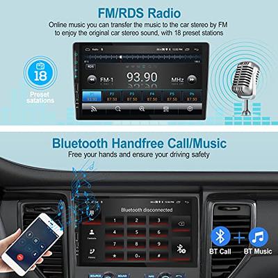 Android 11.0 Double Din 7 Car Stereo Apple CarPlay Auto Radio GPS Navi  WiFi FM