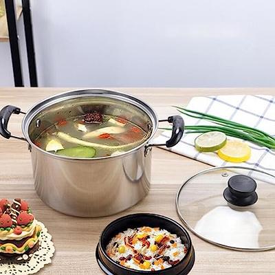 Stainless Steel Stockpot Canning Pasta Pot for Cooking Simmering