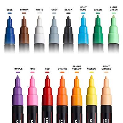 15 Posca Paint Markers, 5M Medium Posca Markers Set with