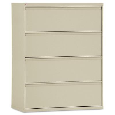 Bisley Bindertek Flat File Cabinet, 23.25H x 11W x 15D, Red (MD6-RD)