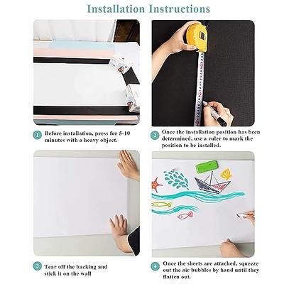 Whiteboard Self-adhesive White Wall