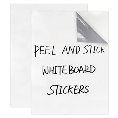 Blackboard Wall Sticker Roll Dry Erase Sticker Board 2pcs - Bed
