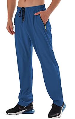 AIRIKE Mens Sweatpants with Pockets Quick Dry Water Resistant Polyester  Lightweight Outdoor Athletic Workout Sports Pants Royal Blue - Yahoo  Shopping