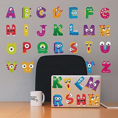 Cute 26 Alphabets ABC Kids Wall Stickers Removable Colorful ABC Letter Eyes  Decals Peel and Stick for Baby Nursery Daycare Decor Kids Bedroom Playroom Wall  Art Decor - Yahoo Shopping