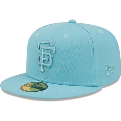 Men's New Era Light Blue Seattle Mariners 2023 Spring Color Basic 59FIFTY Fitted Hat