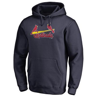 St. Louis Cardinals Antigua Victory Pullover Hoodie - Heathered Gray