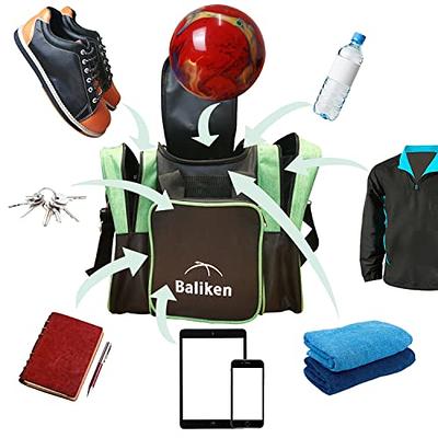 BALIKEN Single Bowling Ball Tote Bowling Bag - Holds One Bowling