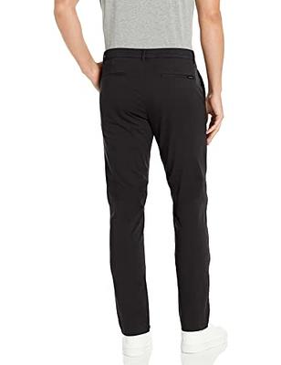 Calvin Klein Men's Slim Fit Dress Pant, Black, 30W x 30L 